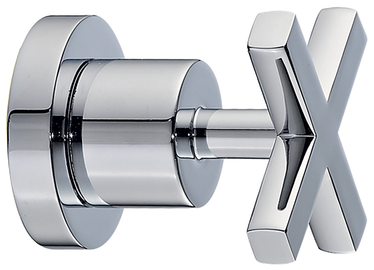 Rubinetterie Treemme Line Rubinetto D'Arresto 1/2" Materiale Ottone Finitura Cromata