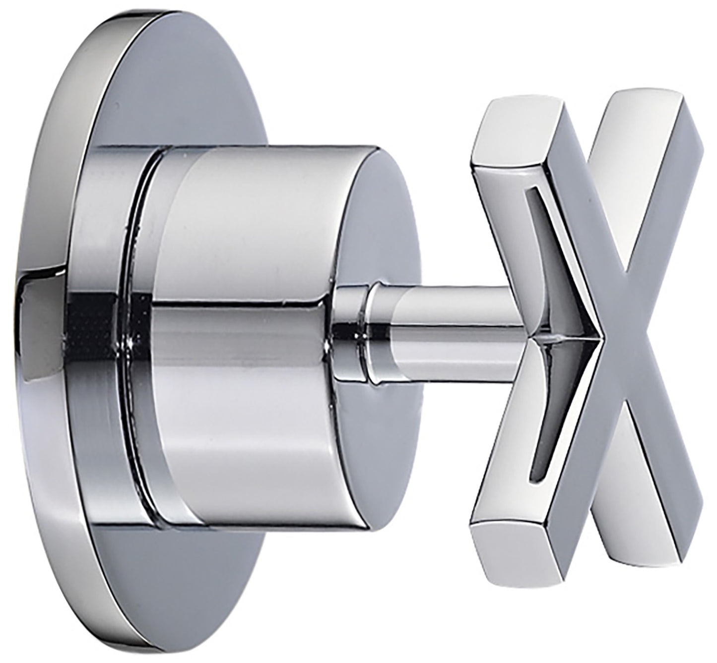 Rubinetterie Treemme Line Rubinetto D'Arresto Deviatore Incasso 2 Uscite Materiale Ottone Finitura Cromata