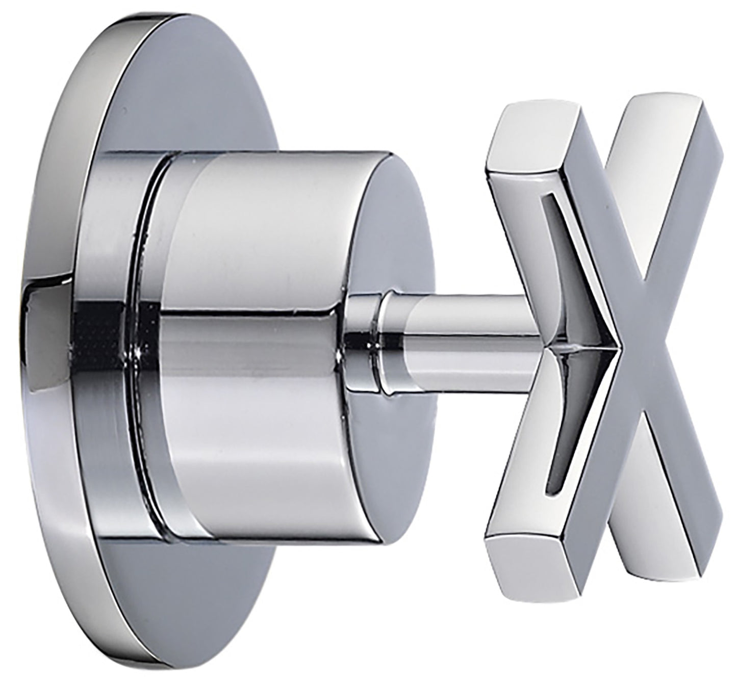 Rubinetterie Treemme Line Rubinetto D'Arresto Deviatore Incasso 3 Uscite Materiale Ottone Finitura Cromata