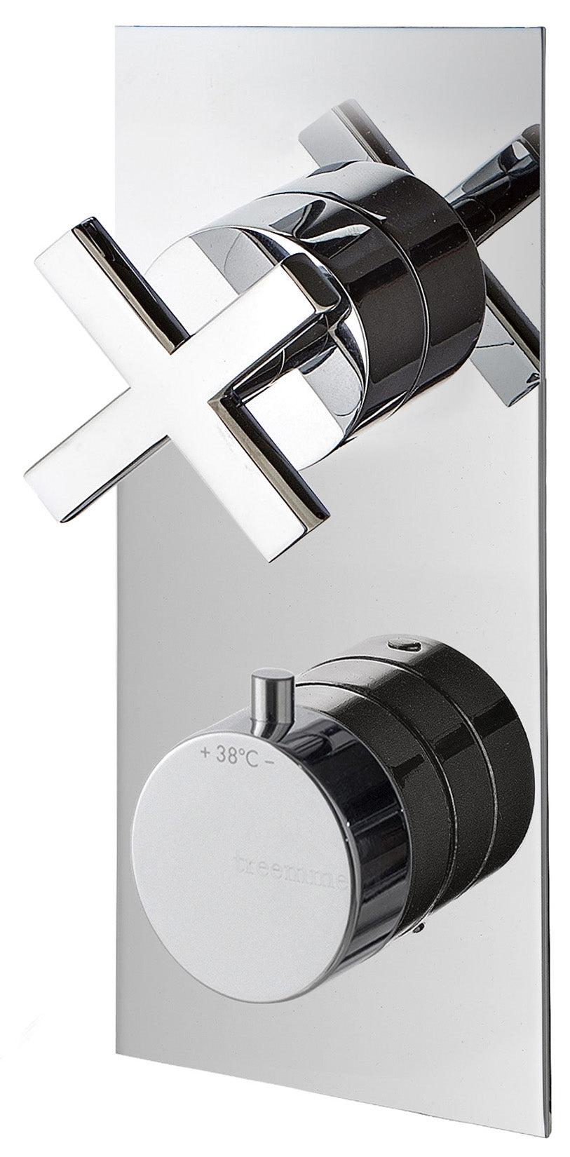 Rubinetterie Treemme Line Miscelatore Doccia Termostatico Incasso Con Deviatore 3 Uscite Materiale Ottone Finitura Cromata