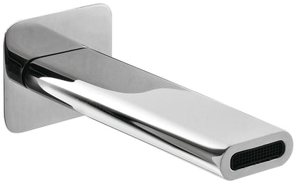 Rubinetterie Treemme Nanotech Bocca a Muro 165 mm Getto di Erogazione Installazione a Parete Materiale Ottone Finitura Cromata Stile Moderno Monoforo