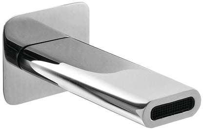 Rubinetterie Treemme Nanotech Bocca a Muro 115 mm Getto di Erogazione Installazione a Parete Materiale Ottone Finitura Cromata Stile Moderno Monoforo