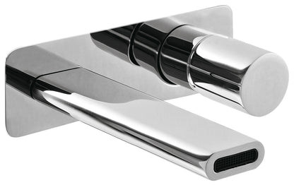 Miscelatore Monocomando Lavabo Incasso Parete 167 mm Rubinetterie Treemme Nanotech Materiale Ottone Finitura Cromata