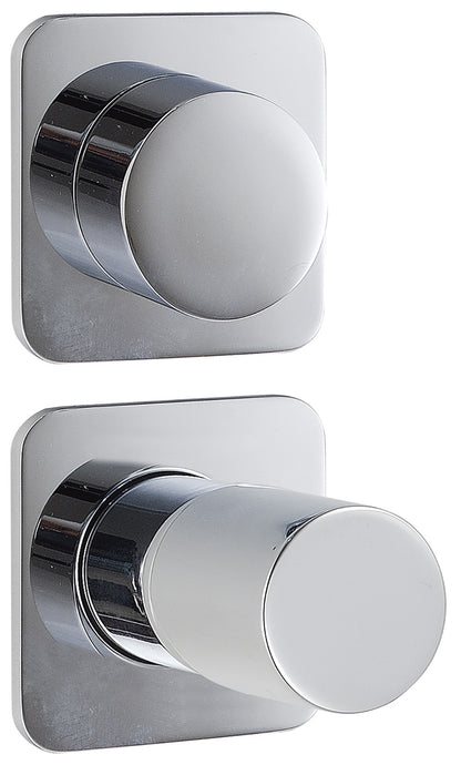 Miscelatore Monocomando Doccia Incasso Con Deviatore 2 Uscite Senza Piastra Rubinetterie Treemme Nanotech Materiale Ottone Finitura Cromata