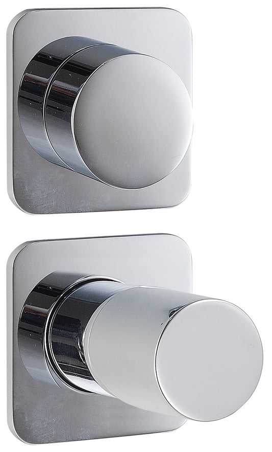 Miscelatore Monocomando Doccia Incasso Con Deviatore 2 Uscite Senza Piastra Rubinetterie Treemme Nanotech Materiale Ottone Finitura Cromata