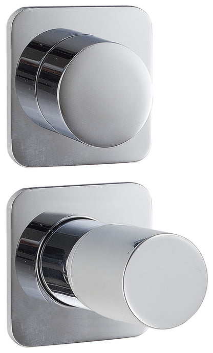 Miscelatore Monocomando Doccia Incasso Con Deviatore 3 Uscite Senza Piastra Rubinetterie Treemme Nanotech Materiale Ottone Finitura Cromata