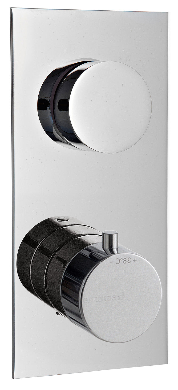 Miscelatore Termostatico Doccia Incasso Muro Con Deviatore A 3 Uscite Rubinetterie Treemme Nanotech Materiale Ottone Finitura Cromata