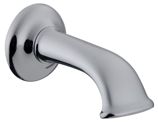 Rubinetterie Treemme 3M Old Italy IT 0863 CC ZZ ZZ Bocca Muro Vasca 135 mm Getto Erogazione Uscita Acqua Installazione Parete Materiale Ottone Finitura Cromata Stile Classico Forma Tonda Monoforo Lunghezza 148 mm Portata Acqua 34 Litri Al Minuto