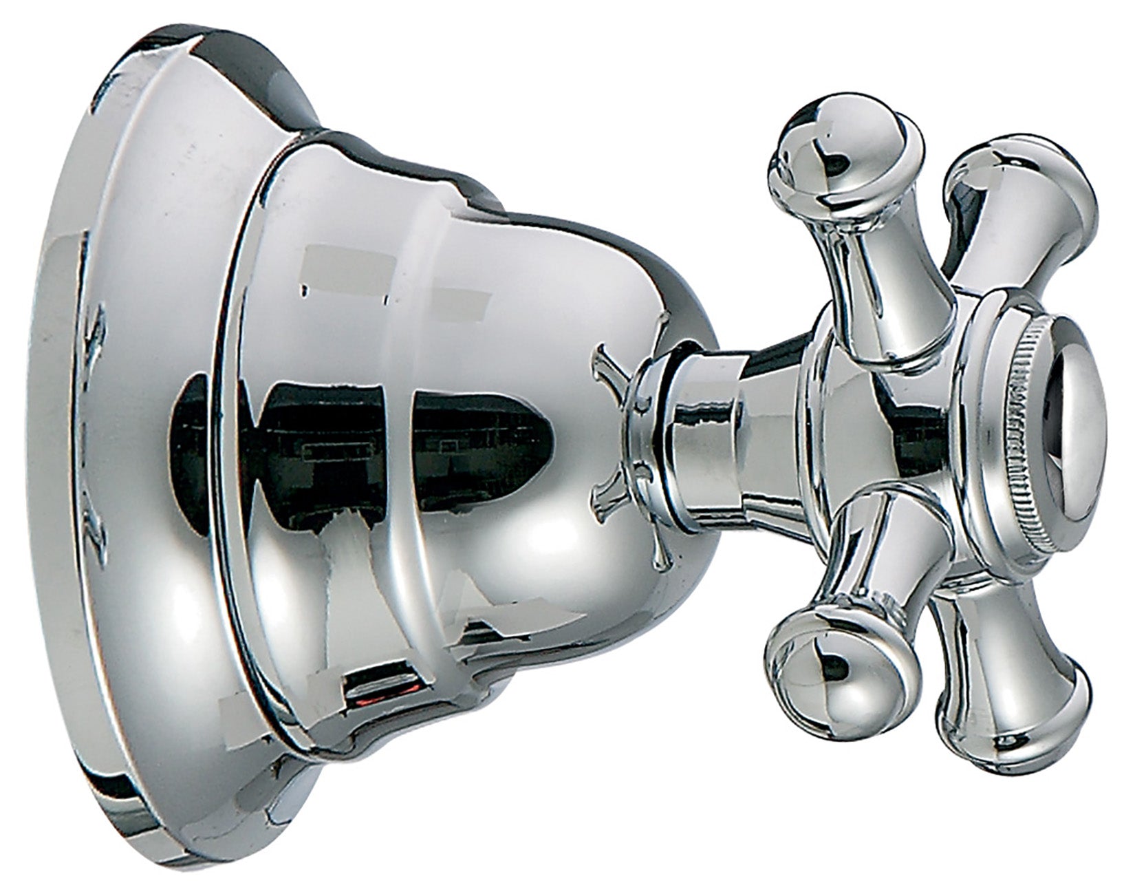 Rubinetterie Treemme 3M OLD ITALY RWIT 4462 CC 40 + RWIT 4462 ZZ 72 Rubinetto D'Arresto Deviatore Incasso 2 Uscite Materiale Ottone Finitura Cromata