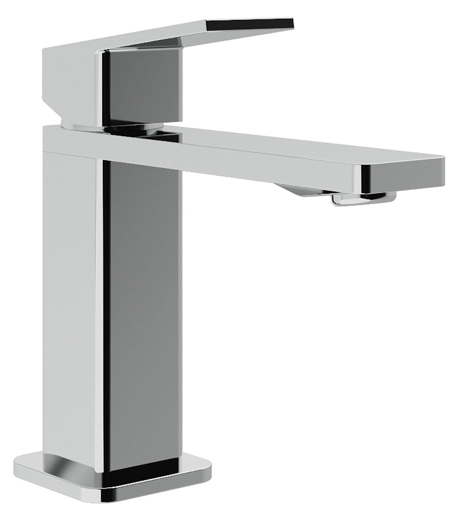 Rubinetterie Treemme 3M PA36 IT 8B11 CC QF ZZ Miscelatore Lavabo 104 mm Monocomando Appoggio 1 Leva Monoforo Stile Moderno Altezza 157 mm Lunghezza 157 mm Areatore Orientabile Materiale Ottone Finitura Cromato Senza Piletta di Scarico