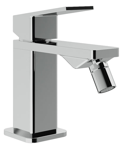 Rubinetterie Treemme 3M Pa36 IT 8B22 CC QF ZZ Miscelatore Bidet Monoforo Monocomando Appoggio 1 Leva Stile Moderno Altezza 140 mm Lunghezza 127 mm Areatore Orientabile Senza Piletta Di Scarico Materiale Ottone Finitura Cromato