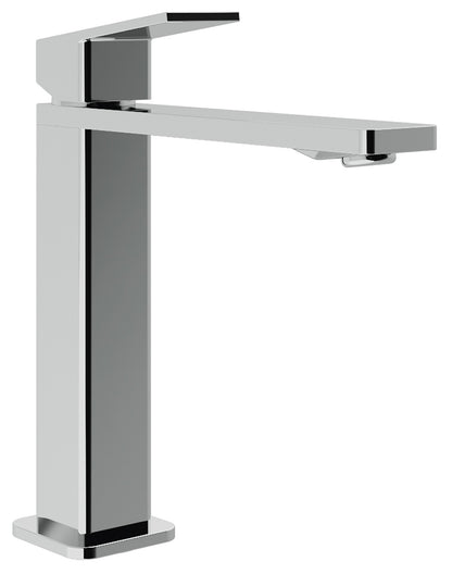 Rubinetterie Treemme 3M PA36 IT 8B27 CC QF ZZ Miscelatore Lavabo 164 mm Monocomando Appoggio 1 Leva Monoforo Stile Moderno Altezza 217 mm Lunghezza 197 mm Areatore Orientabile Materiale Ottone Finitura Cromato Senza Piletta di Scarico