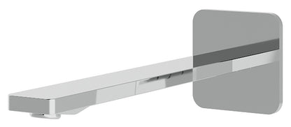 Rubinetterie Treemme 3M Pa36 IT 8B63 CC ZZ ZZ Bocca a Muro 185 mm Getto Erogazione Uscita Acqua Installazione Parete Materiale Ottone Finitura Cromata Stile Moderno Monoforo Lunghezza 202 mm Portata Acqua 6 Litri Al Minuto