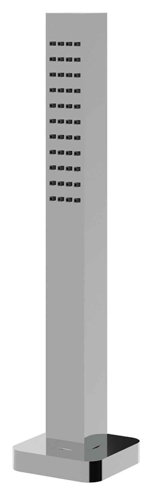 Rubinetterie Treemme 3M PA36 RWIT 8B06 CC 25 Doccetta Estraibile a Mano Bordo Vasca Ad Appoggio Forma Quadra Materiale Metallo Finitura Cromata Flessibile PVC 1,5 Metri Stile Moderno Uscita Acqua Pioggia Portata Acqua 8 Litri Al Minuto