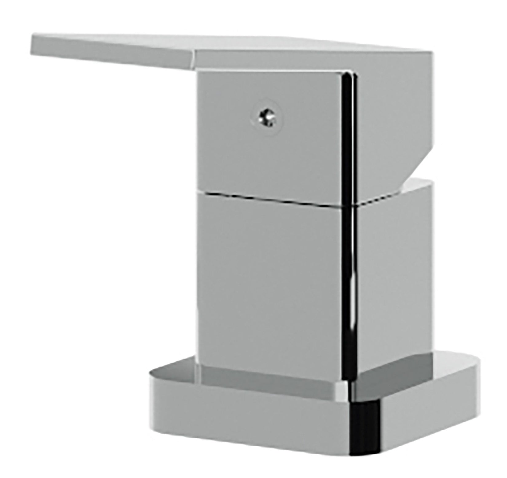 Rubinetterie Treemme 3M Pa36 RWIT 8B65 CC 01 Miscelatore Monocomando Remoto Da Piano Per Vasca Appoggio Forma Quadra Monoforo 1 Leva Stile Moderno Materiale Ottone Finitura Cromata