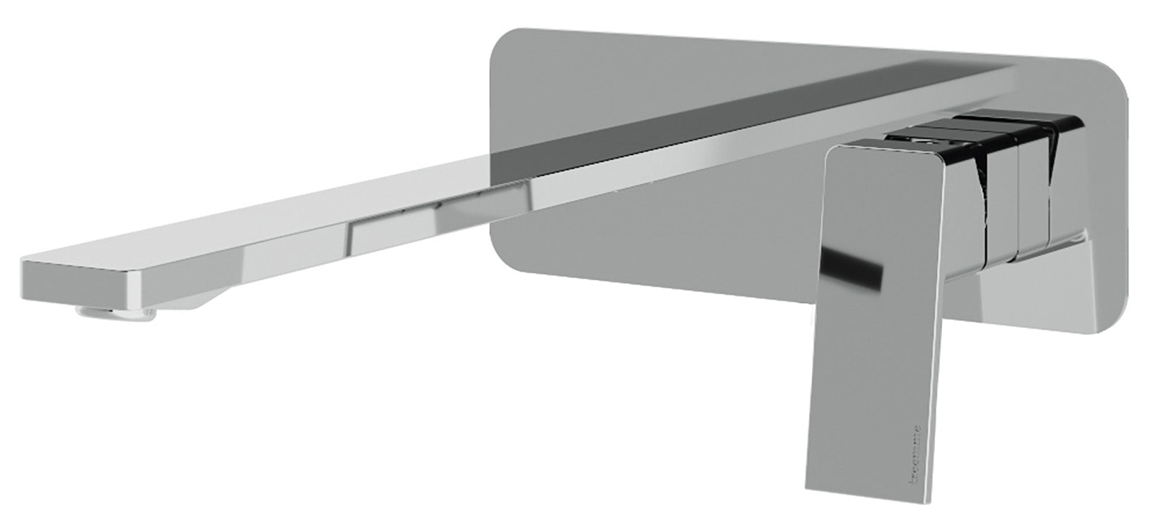 Rubinetterie Treemme 3M PA36 RWIT 8BA6 CC 01 + RWIT 51A5 ZZ 01 Miscelatore Lavabo 232 mm Monocomando Incasso a Parete Con Piastra Staffa Cartongesso 1 Leva a Destra 2 Fori Stile Moderno Lunghezza 248 mm Ottone Cromato Parte Interna Esterna Incluse