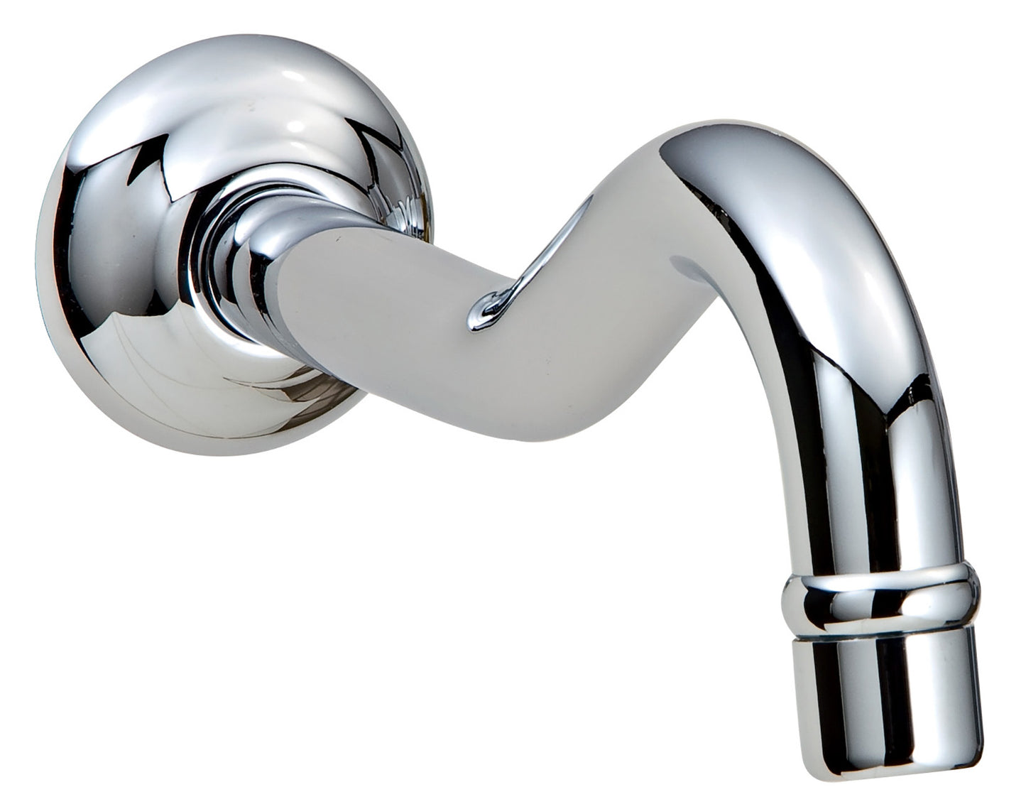 Rubinetterie Treemme Piccadilly IT 2163 CC ZZ ZZ Bocca a Muro 227 mm Getto di Erogazione Uscita Acqua Installazione a Parete Materiale Ottone Finitura Cromata Stile Classico Forma Tonda Monoforo Lunghezza 238 mm Portata Acqua 8 Litri Al Minuto