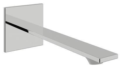 Rubinetterie Treemme Q30 Bocca Getto Erogazione Acqua Incasso A Muro 185 mm Materiale Ottone Finitura Cromata