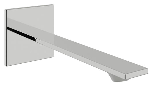 Rubinetterie Treemme Q30 Bocca Getto Erogazione Acqua Incasso A Muro 185 mm Materiale Ottone Finitura Cromata