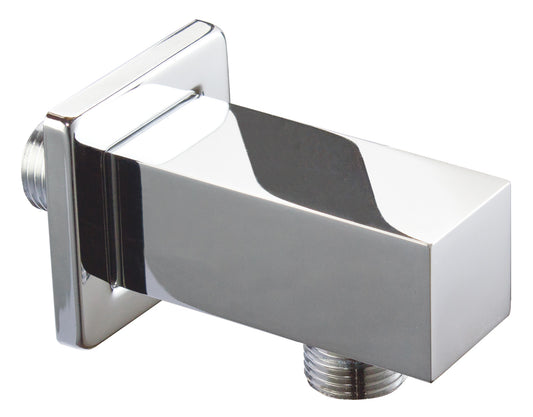 Rubinetterie Treemme Q30 Presa Acqua A Muro Quadra Materiale Ottone Finitura Cromata