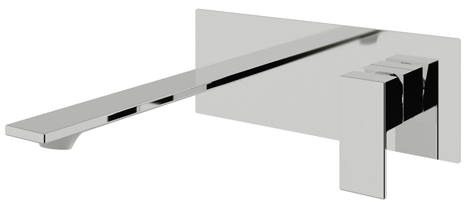 Rubinetterie Treemme Q30 Miscelatore Monocomando Lavabo Incasso 180 mm Materiale Ottone Finitura Cromata