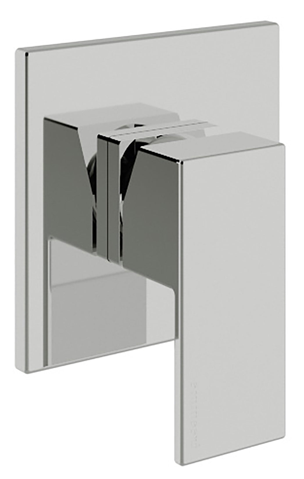 Rubinetterie Treemme Q30 Miscelatore Monocomando Remoto Lavabo Incasso Muro 1 Leva Parte Interna Esterna Incluse Monoforo Materiale Ottone Finitura Cromato Stile Moderno