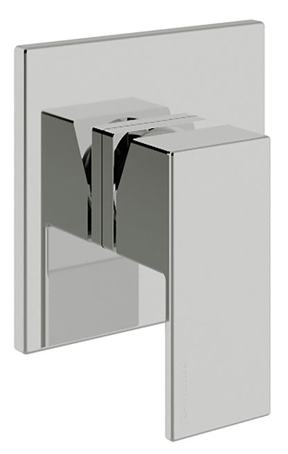 Rubinetterie Treemme Q30 Miscelatore Monocomando Remoto Lavabo Incasso Muro 1 Leva Parte Interna Esterna Incluse Monoforo Materiale Ottone Finitura Cromato Stile Moderno