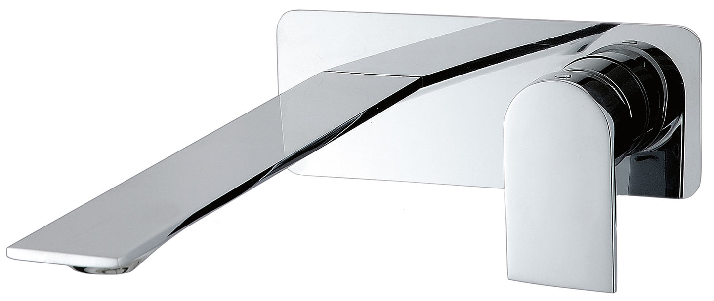 Rubinetterie Treemme Ran RWIT 22A6 CC 01 + RWIT 51A5 ZZ 01 Miscelatore Monocomando Lavabo Incasso 232 Materiale Ottone Finitura Cromata