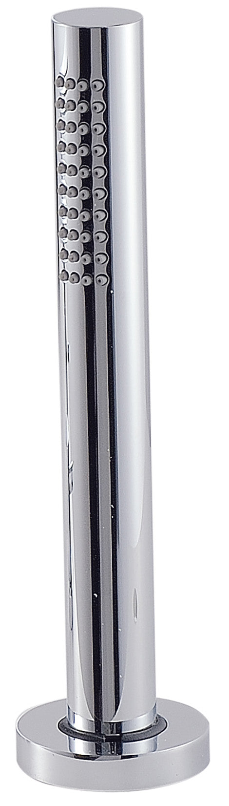 Rubinetterie Treemme Ran Doccetta Estraibile a Mano Bordo Vasca Ad Appoggio Altezza 182 mm Forma Tonda Stilo Flessibile in PVC 1,5 Metri Materiale Metallo Finitura Cromata Stile Moderno Uscita Acqua a Getto