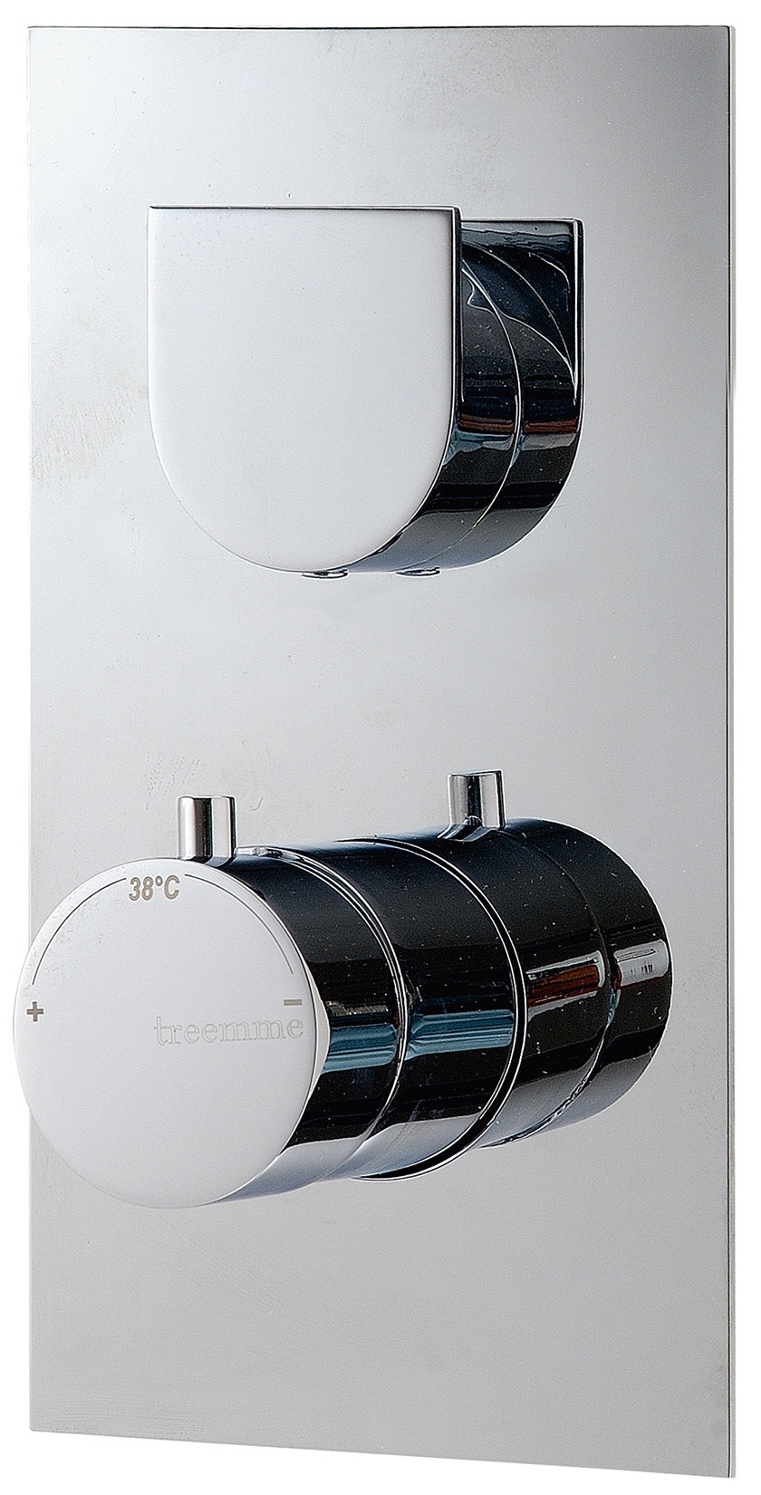 Miscelatore Termostatico Incasso 1 Uscita Rubinetterie Treemme Ran Materiale Ottone Finitura Cromata