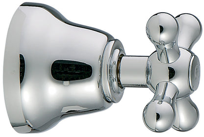 Rubinetterie Treemme 3M ROMANTICA RWIT 3662 CC 02 + RWIT 4462 ZZ 72 Rubinetto D'Arresto Deviatore Incasso 2 Uscite Materiale Ottone Finitura Cromata