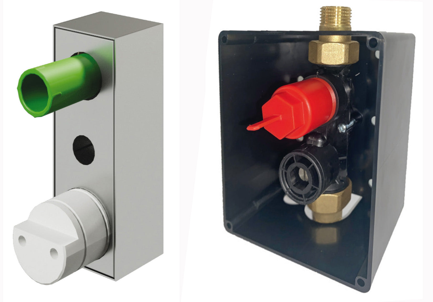 Rubinetterie Treemme 3M Electronic Washbasin Tap RWIT 1395 IS EL + RWIT 1395 ZZ 01 Rubinetto Elettronico Con Fotocellula Per Lavabo 154 Parete 2 Fori Elettrico Standard Solo Acqua Fredda Lunghezza 162 mm Parte Interna Esterna Incluse Acciaio Inox