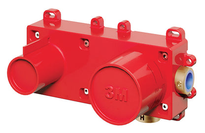 Rubinetterie Treemme Up+ Miscelatore Doccia Meccanico Incasso A Muro Doccetta Metallo Flessibile PVC Parte Interna Esterna Inclusa 2 Fori Senza Piastra Materiale Ottone Finitura Cromata Monocomando 1 Leva Manopoa Stile Moderno