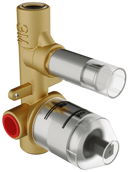 Rubinetterie Treemme Up+ Miscelatore Vasca / Doccia Incasso A Muro 2 Fori Con Deviatore 2 Vie Monocomando 1 Leva Miscelazione Meccanica Con Piastra Stile Moderno Parte Interna e Esterna Inclusa Materiale Ottone Finitura Cromata