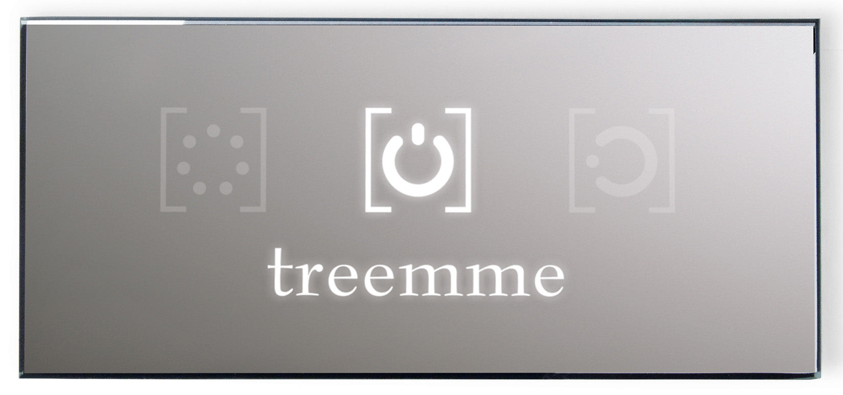 Rubinetterie Treemme SHOWERS Soffione Doccia Rettangolare Soffitto Ad Incasso 700x400 mm Con Pioggia Cascata Cromoterapia Getto Nebulizzatori Stile Moderno Acciaio Inox Spazzolato Opaco Incluso Tastierino Di Comando Fashion