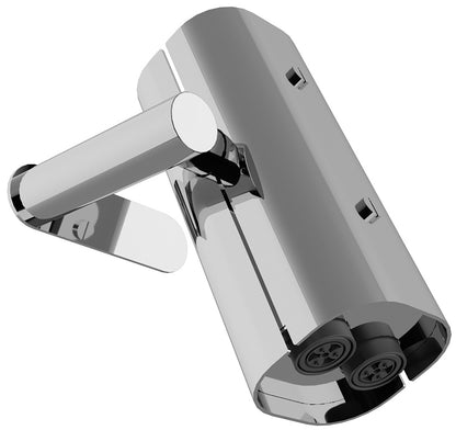 Rubinetterie Treemme SHOWERS & THERMOSTATICS Soffione Doccia a Parete Anticalcare Misura 70x184 mm Forma Rettangolare A Telecamera Funzione Acqua 2 Nebulizzatori Materiale Acciaio Inox Ottone ABS Finitura Cromata 2 Portate da 12 Litri Al Minuto