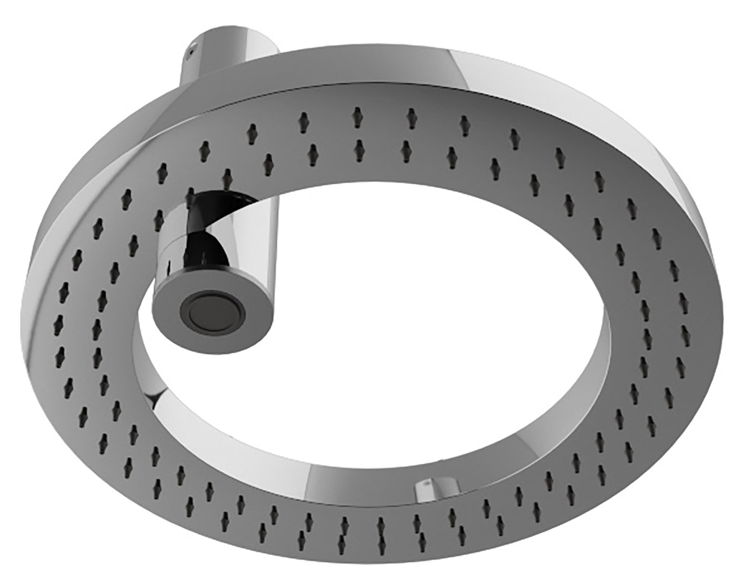 Rubinetterie Treemme SHOWERS & THERMOSTATICS Soffione Doccia a Soffitto Anticalcare Misura Diametro Ø 280 mm Forma Rotonda a Cerchio Funzione Acqua Pioggia Getto Materiale Acciaio Inox Finitura Cromata