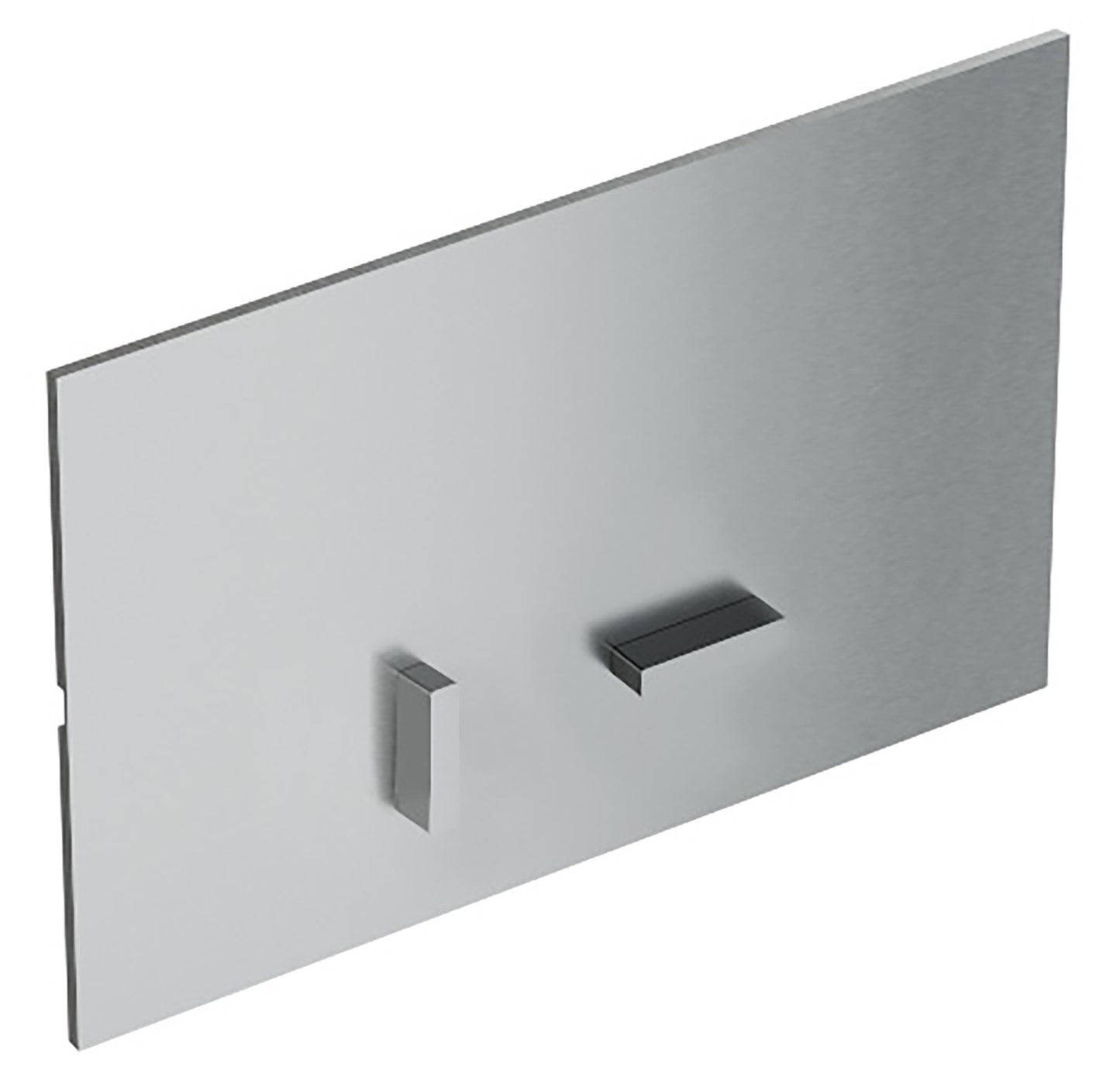 Rubinetterie Treemme Showers & Thermostatics IT RTBS 111 CC Piastra Comando 2 Tasti Rettangolari Cassetta WC Sistemi Fissaggio GEBERIT Sigma 8cm UP720 12cm UP320 Unica+ 8cm 109.770 109.760 TECE UNI + OCTA Materiale Acciaio Inox Finitura Cromato Lucido