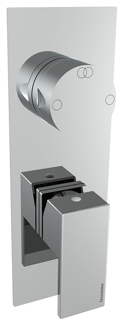 Rubinetterie Treemme SHOWERS & THERMOSTATICS Miscelatore Monocomando Meccanico Doccia Con Deviatore A 2 Uscite Materiale Ottone Finitura Cromata