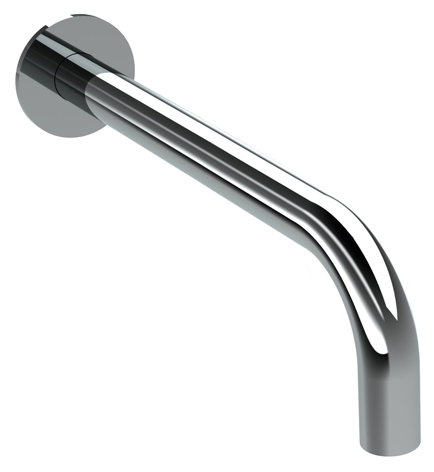 Rubinetterie Treemme Showers & Thermostatics Soffione Doccia A Parete A Canna A Braccio Lunghezza 365 mm Altezza 95 mm Getto a Pioggia Stile Moderno Materiale Ottone Finitura Cromato