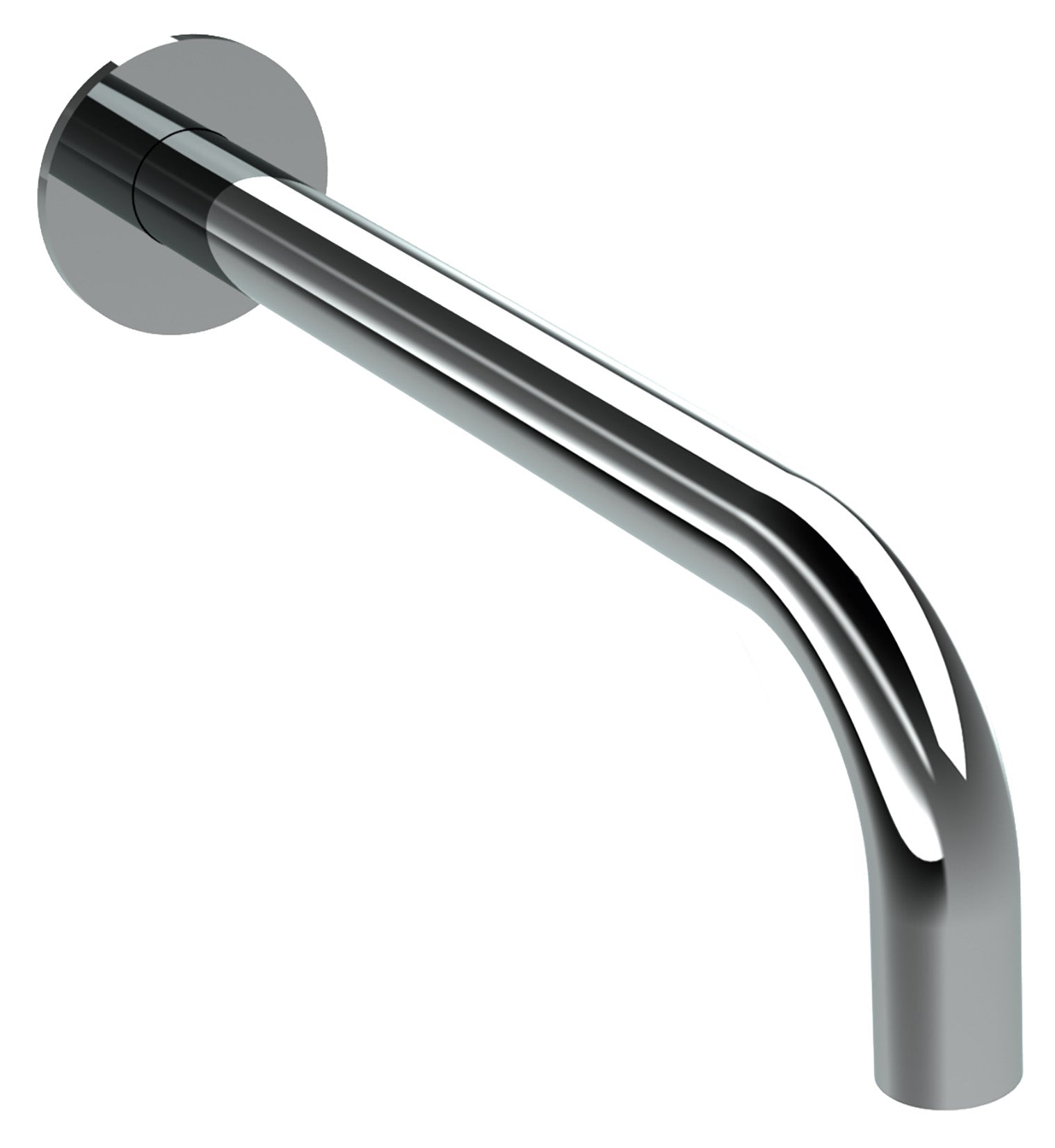 Rubinetterie Treemme Showers & Thermostatics Soffione Doccia A Parete A Canna A Braccio Lunghezza 365 mm Altezza 95 mm Getto a Pioggia Stile Moderno Materiale Ottone Finitura Cromato