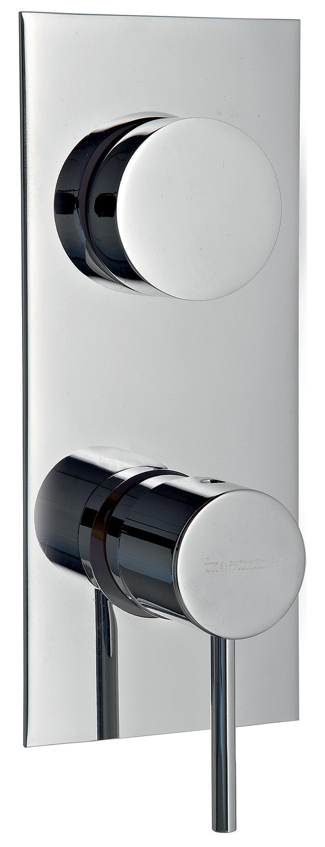 Rubinetterie Treemme SHOWERS & THERMOSTATICS Miscelatore Monocomando Meccanico Doccia Con Deviatore A 2 Uscite Materiale Ottone Finitura Cromata