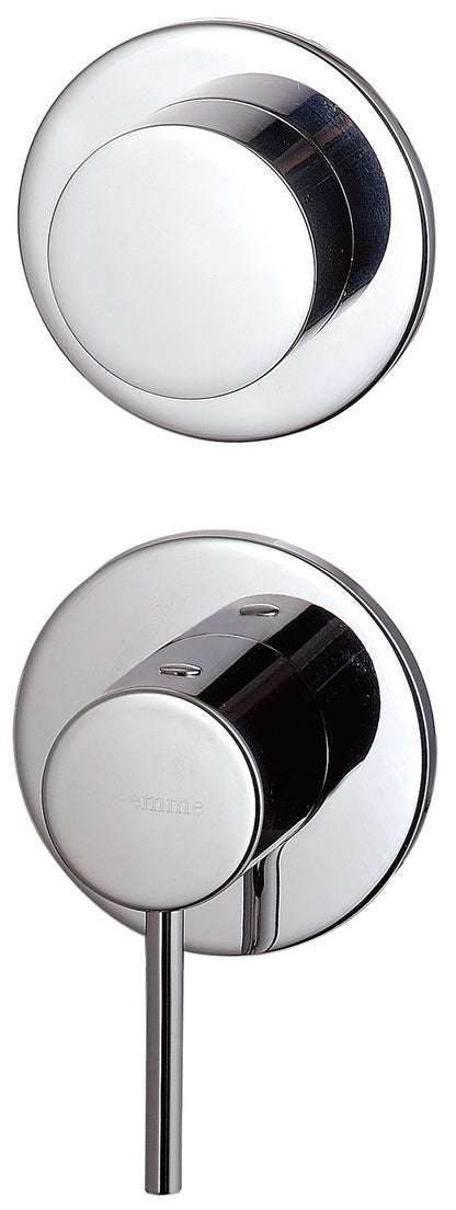 Rubinetterie Treemme SHOWERS & THERMOSTATICS Miscelatore Monocomando Meccanico Doccia Con Deviatore A 3 Uscite Senza Piastra Materiale Ottone Finitura Cromata