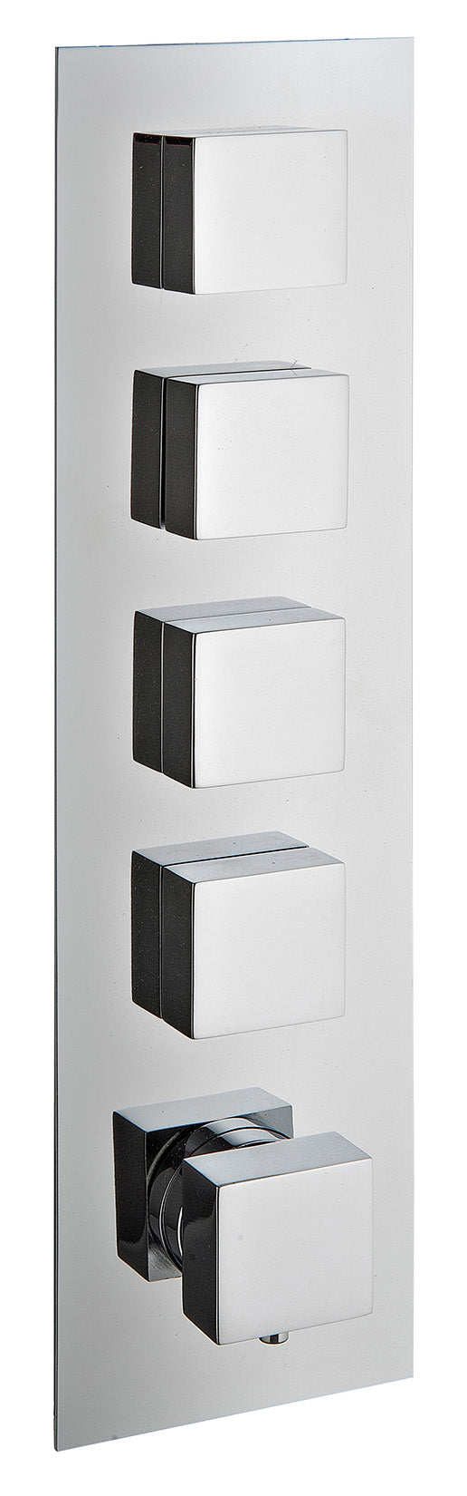 Rubinetterie Treemme SHOWERS & THERMOSTATICS Miscelatore Doccia Termostatico Incasso 4 Uscite Materiale Ottone Finitura Cromata