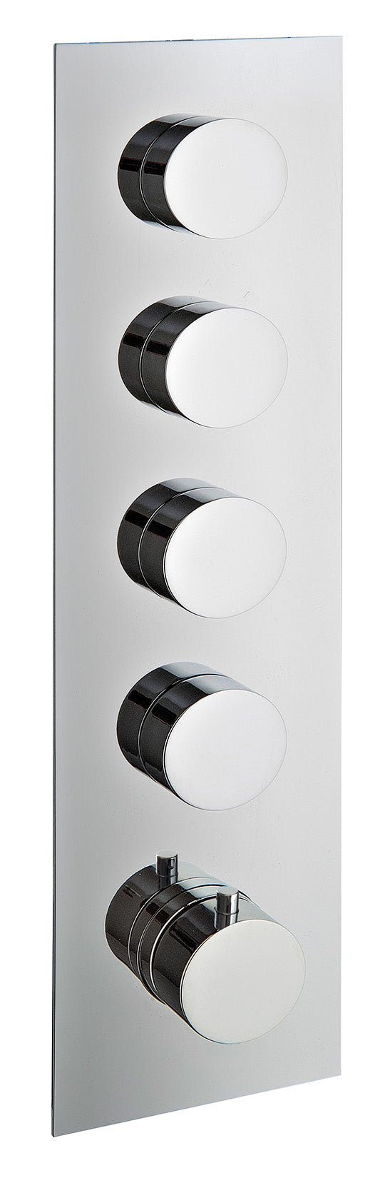 Rubinetterie Treemme SHOWERS & THERMOSTATICS Miscelatore Doccia Termostatico Incasso 4 Uscite Materiale Ottone Finitura Cromata