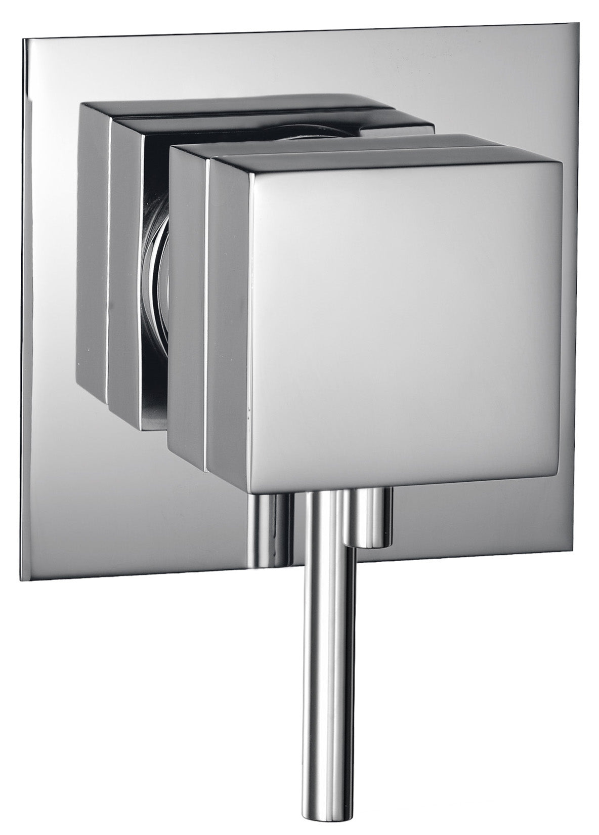 Rubinetterie Treemme SHOWERS & THERMOSTATICS Miscelatore Termostatico Doccia Incasso COAX 1 Via Materiale Ottone Finitura Cromata