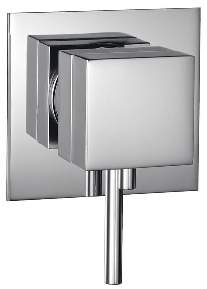 Rubinetterie Treemme SHOWERS & THERMOSTATICS Miscelatore Termostatico Doccia Incasso COAX 1 Via Materiale Ottone Finitura Cromata