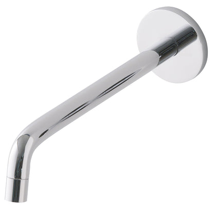 Rubinetterie Treemme Up+ Bocca a Muro 227 mm Getto di Erogazione Uscita Acqua Installazione a Parete Materiale Ottone Finitura Cromata Stile Moderno Monoforo Lunghezza 235 mm