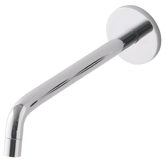 Rubinetterie Treemme Up+ Bocca a Muro 227 mm Getto di Erogazione Uscita Acqua Installazione a Parete Materiale Ottone Finitura Cromata Stile Moderno Monoforo Lunghezza 235 mm