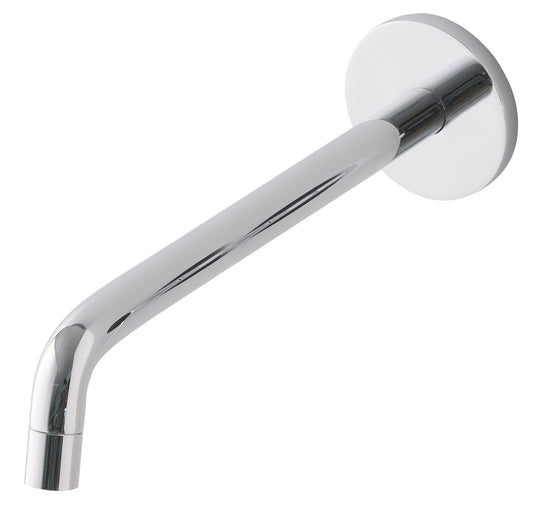 Rubinetterie Treemme Up+ Bocca a Muro 226 mm Getto di Erogazione Uscita Acqua Installazione a Parete Materiale Ottone Finitura Cromata Stile Moderno Monoforo Lunghezza 235 mm